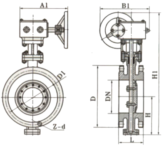 High-pressure floating ball valve