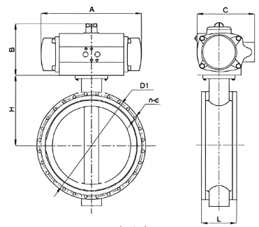 High-pressure floating ball valve