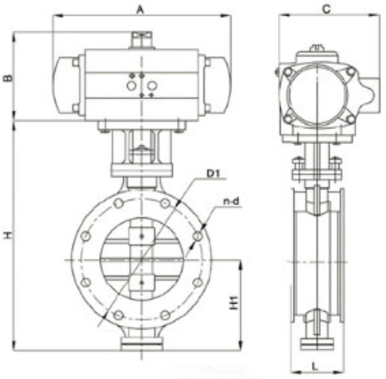 High-pressure floating ball valve