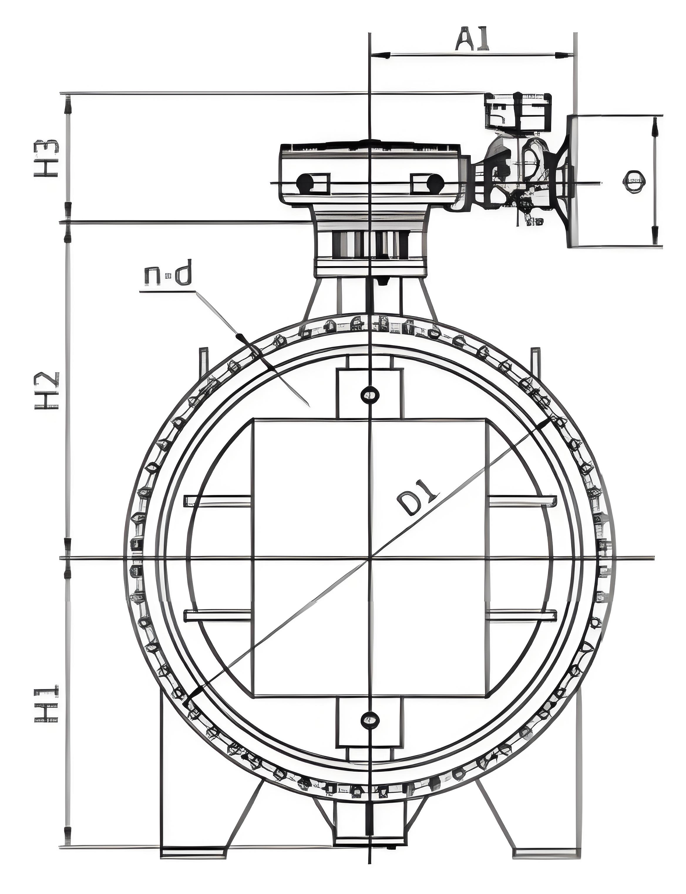 High-pressure floating ball valve